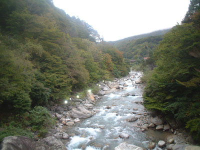 奥飛騨温泉郷、新穂高付近の紅葉